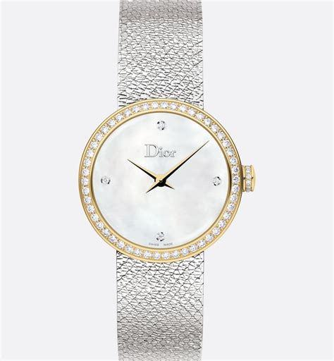 la d de dior satine ø 25mm quartz movement|Dior La D De Dior Satine 25mm Quartz La D .